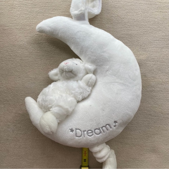 Absolutely Precious GUND BABY WINKY LAMB ON MOON PULL-STRING MUSICAL TOY NWT - Picture 9 of 16